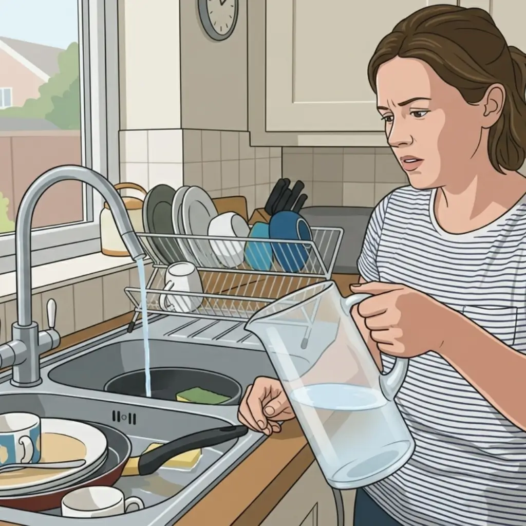 Low water pressure shower issue – common plumbing problems UK homes