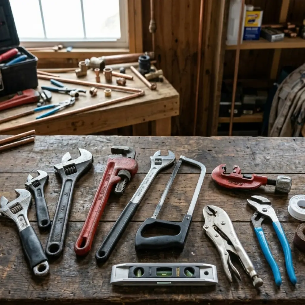 basic plumbing tools for DIY repairs in UK homes