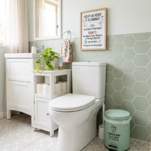 prevent toilet blockage proper toilet usage UK home